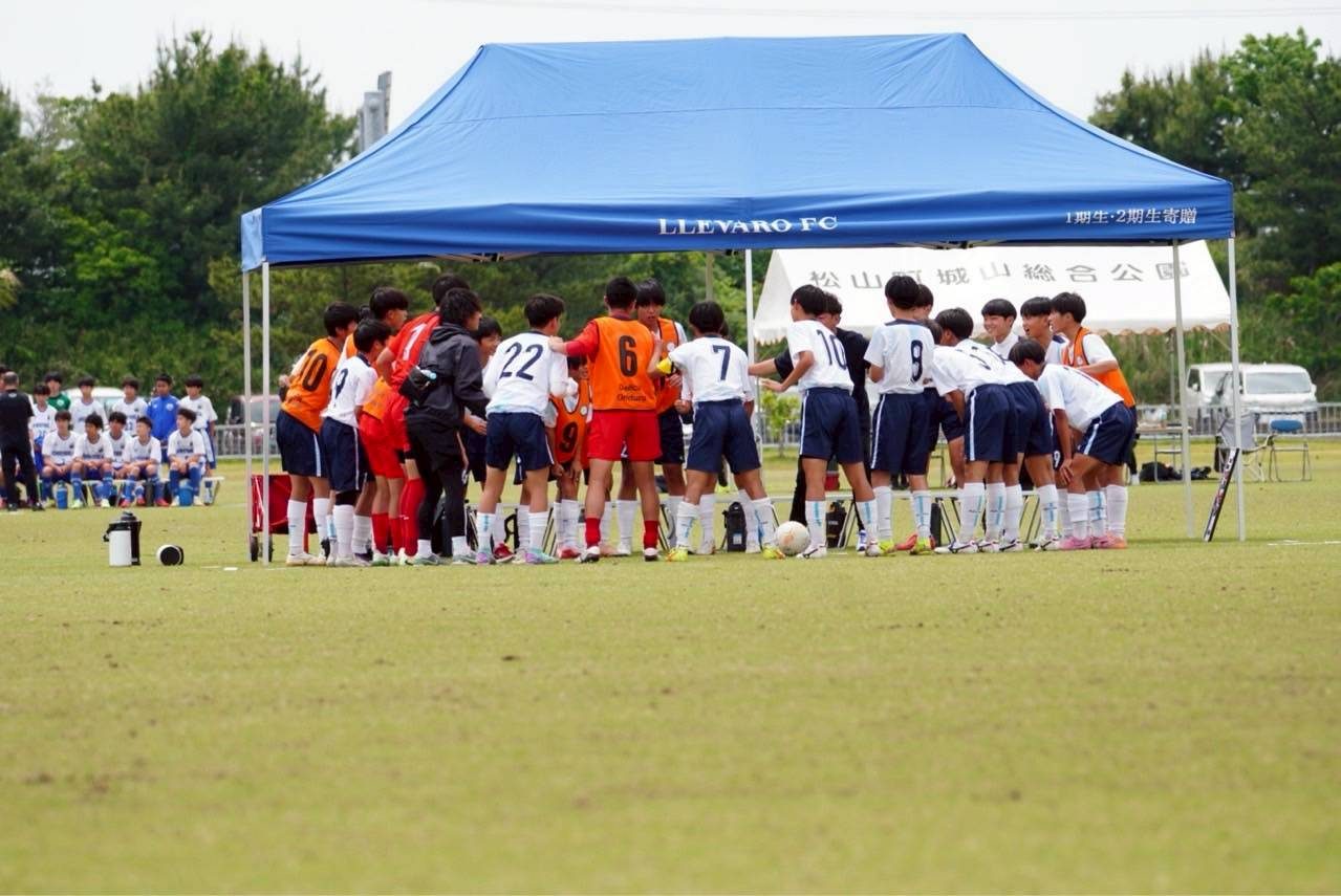 大会会場のLLEVARO FCテント